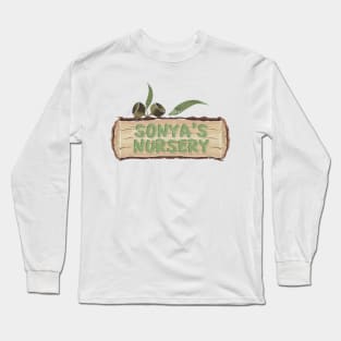 Neighbours Sonya's Nursery Logo Distressed Long Sleeve T-Shirt